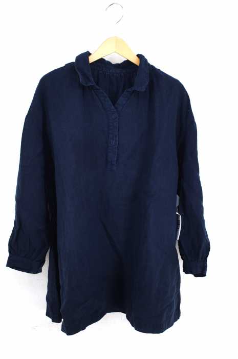 nest Robe （ネストローブ） ワイドシルエットリネンプルオーバーシャツ レディース トップス