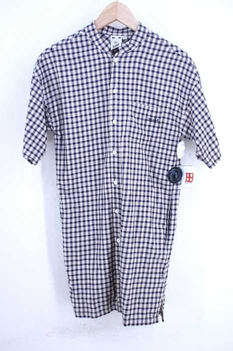 X-girl （エックスガール） 19SS MAO COLLAR PLAID DRESS レディース ワンピース