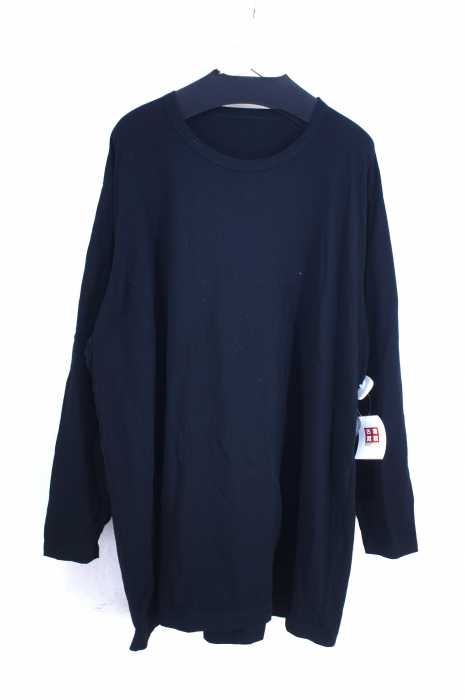 Ground Y Yohji Yamamoto （グラウンドワイ ヨウジヤマモト） コットン天竺　ジャンボカットソー長袖 メンズ トップス