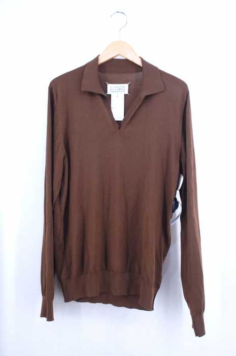 Martin Margiela(マルタンマルジェラ) Polo Neck PullOver Knit ポロネックプルオーバーニット メンズ トップス
