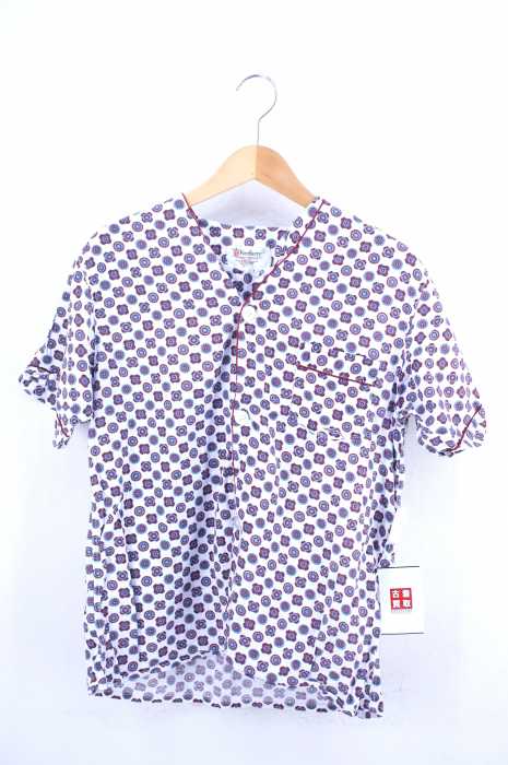USED古着  （ユーズドフルギ） 60〜70S Ken-Barry レトロ総柄パジャマシャツ レディース トップス