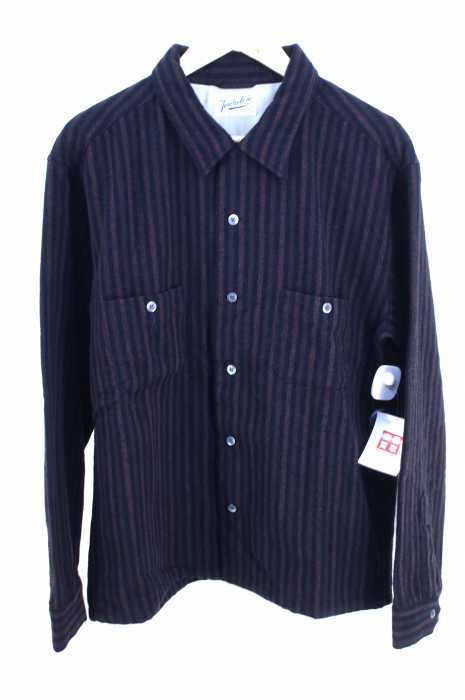 TENDERLOIN （テンダーロイン） T-STRIPE WOOL SHT メンズ トップス