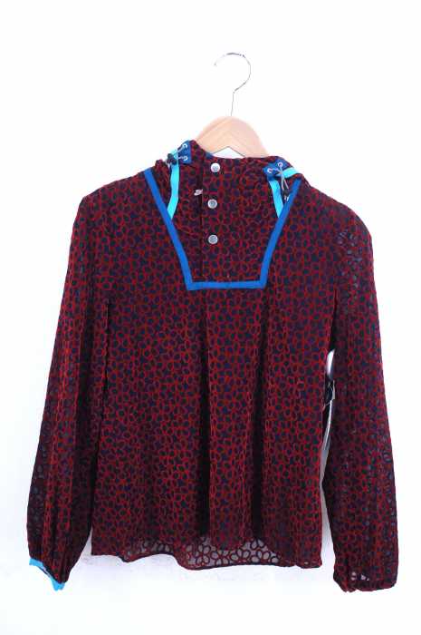 kolor(カラー) 17AW SHEER HOODED BLOUSE レディース トップス