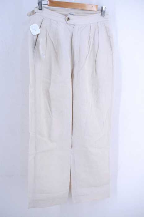 PHIGVEL MAKERS & Co.（フィグベルメーカーズアンドコー） LINEN 2TUCK TROUSERS メンズ パンツ