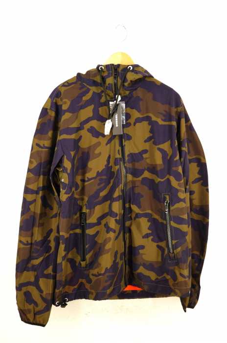 DIESEL （ディーゼル） J-ACOUSMATIC JACKET カモ柄フーデッドジャケット メンズ アウター