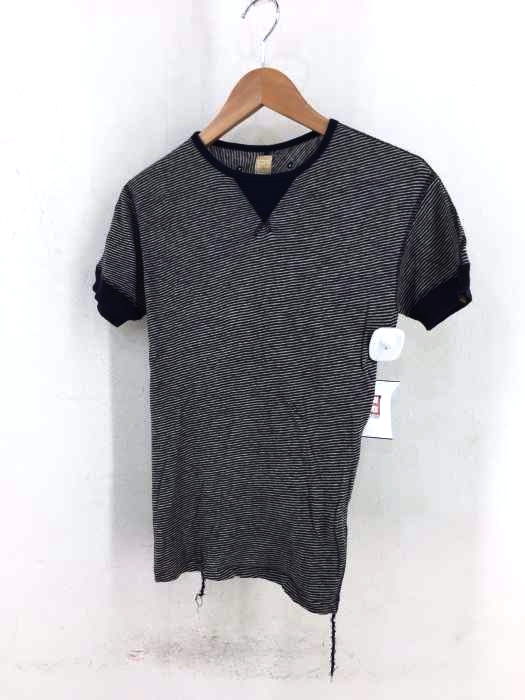 OLD JOE & CO.（オールドジョーアンドコー） ボーダー柄クルーネックTシャツ メンズ トップス