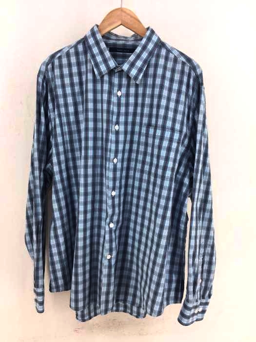 PERRY ELLIS(ペリーエリス) チェック柄ボタンシャツ メンズ トップス