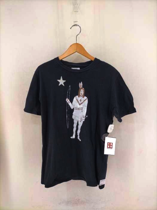 VISVIM（ビズビム） インディアン プリント クルーネックTシャツ  