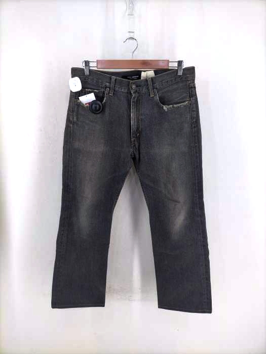 JUNYA WATANABE COMME des GARCONS(ジュンヤワタナベコムデギャルソン) AD2004 ジップフライブラックデニムパンツ メンズ パンツ