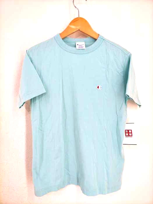 Champion(チャンピオン) ロゴ刺繍入りクルーネックTシャツ レディース トップス