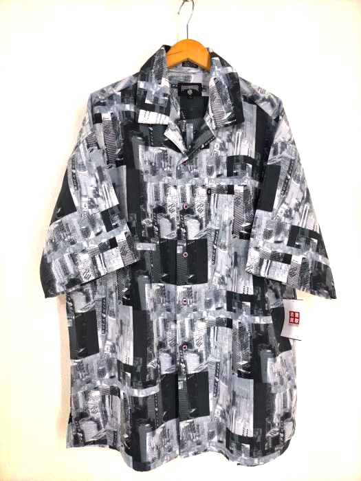 ROCAWEAR（ロカウェア） 総柄開襟半袖シャツ メンズ トップス