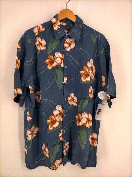 VAN HEUSEN(ヴァンヒューゼン) ボタニカル柄アロハシャツ メンズ トップス