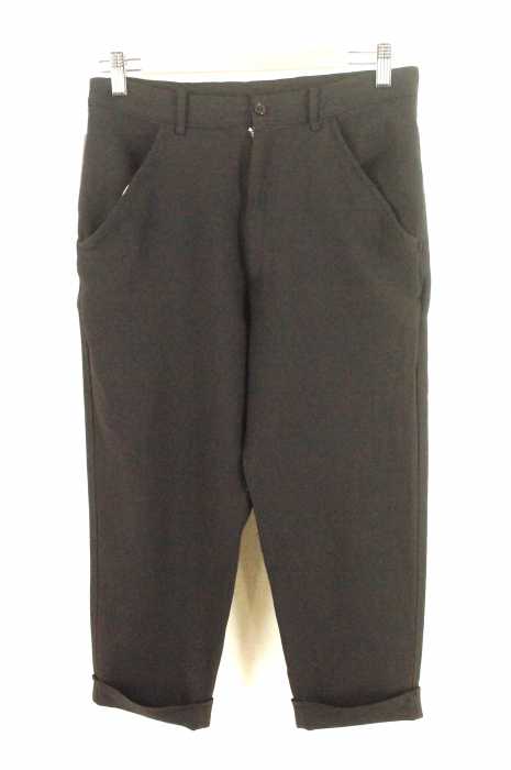 BLACK COMME des GARCONS (ブラックコムデギャルソン) 九分丈テーパードパンツ レディース パンツ