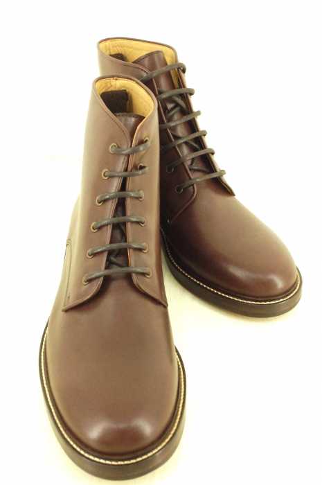A.P.C. （アー・ペー・セー） スムースレザーハイカットブーツ メンズ シューズ