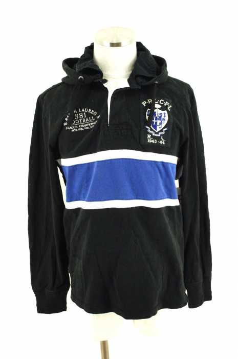 Polo by RALPH LAUREN (ポロバイラルフローレン) ワッペンハーフボタンパーカー メンズ トップス