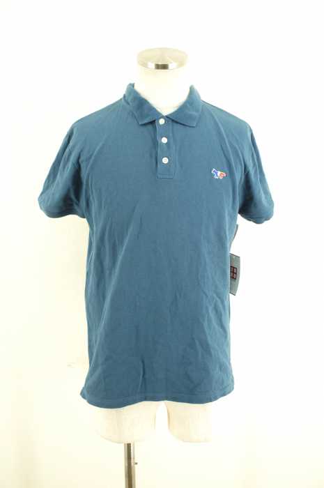 maison kitsune （メゾンキツネ） Tricolour Fox Polo メンズ トップス