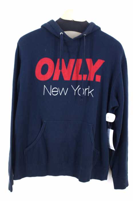 ONLY NY（オンリーニューヨーク） プリントプルオーバーパーカー メンズ トップス