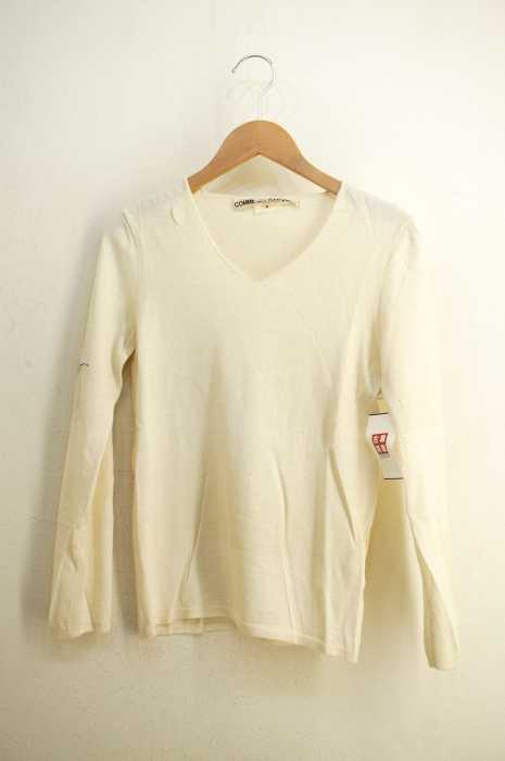COMME des GARCONS （コムデギャルソン） AD2012 Vネックニットカットソー レディース トップス