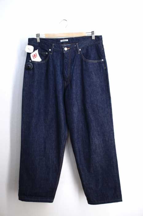 AURALEE （オーラリー） HARD TWIST DENIM WIDE PANTS メンズ パンツ