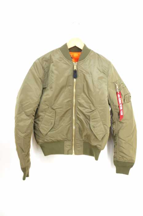 ALPHA INDUSTRIES (アルファインダストリーズ) MA-1 SLIM FIT フライトジャケット メンズ アウター
