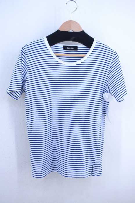 ZUCCa （ズッカ） コットンボーダーS/S TEE レディース トップス