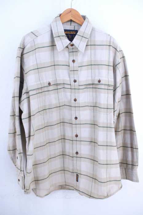 WOOLRICH WOOLEN MILLS （ウールリッチウーレンミルズ） チェック柄コットンネルシャツ メンズ トップス