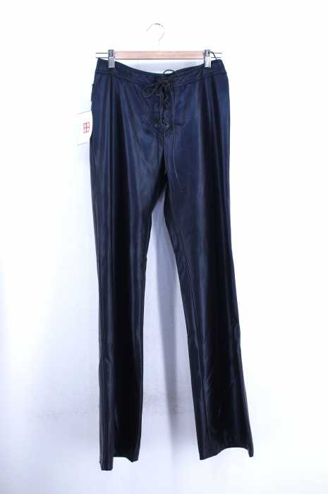 MORGAN DE TOI（） フェイクレザーレースアップストレートパンツ レディース パンツ