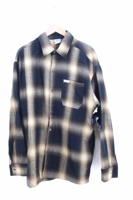 CALTOP（キャルトップ） オンブレチェックワークシャツ メンズ トップス