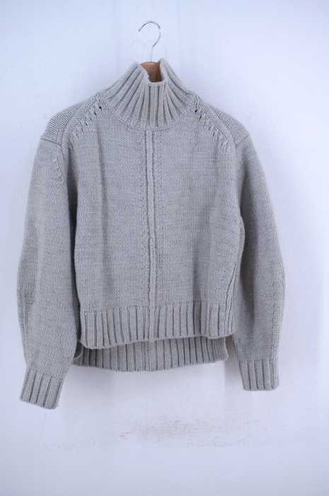 moussy （マウジー） 18AW SIDE SLIT HIGH NECK KNIT レディース トップス