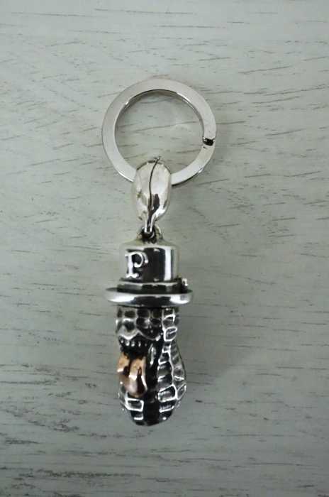 PEANUTS&Co.（ピーナッツアンドコー） YACHIMATA BERO PEANUTS 925 K10 ペンダントチャーム メンズ アクセサリー