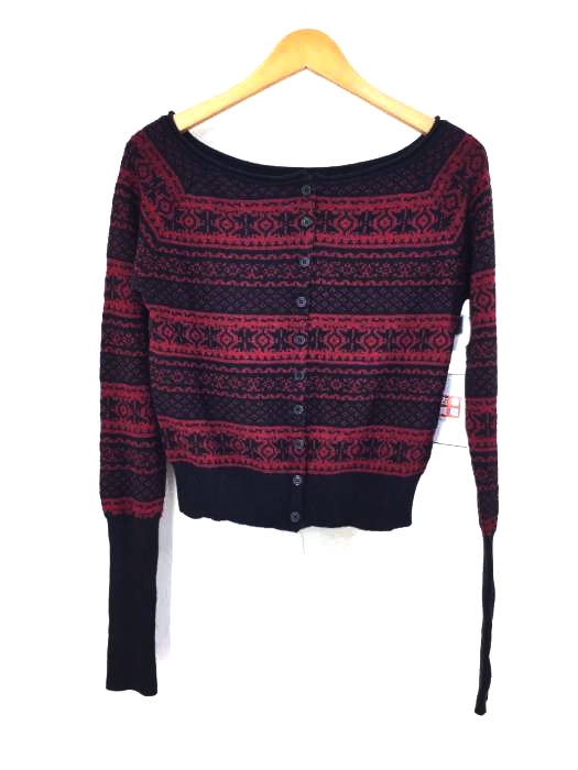 SLY（スライ） 17aw NOLDIC HG CD ノルディック柄カーディガン レディース トップス