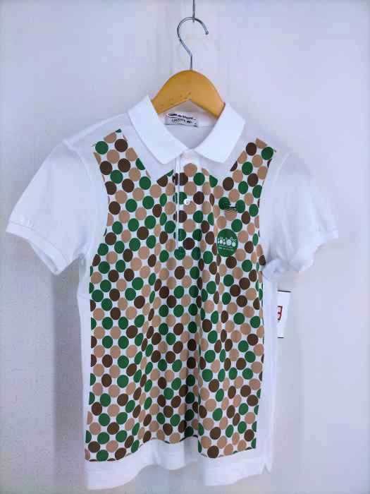 COMME des GARCONS（コムデギャルソン） AD2013 転写プリントポロシャツ レディース トップス
