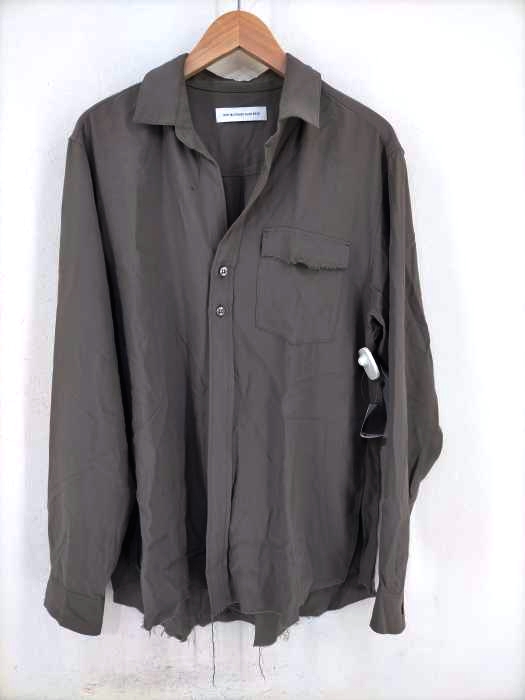 DIET BUTCHER SLIM SKIN（ダイエットブッチャースリムスキン） 19AW カットオフ加工2Bシャツ メンズ トップス