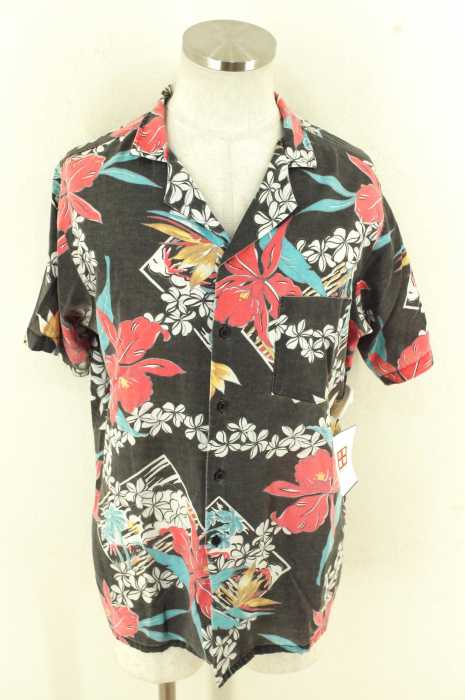 shore thinqs (古着) オープンカラーアロハシャツ メンズ トップス
