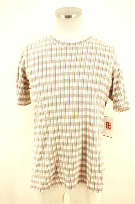 COMME des GARCONS HOMME （コムデギャルソンオム） チェック柄Tシャツ メンズ トップス