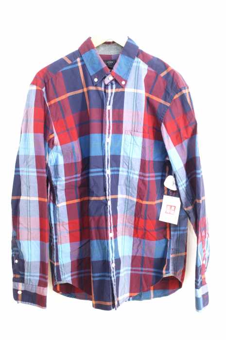 J.CREW(ジェイクルー) チェック柄BDシャツ メンズ トップス
