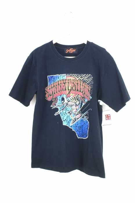SUNNY C SIDER（サニーシーサイダー） プリントクルーネックカットソー メンズ トップス