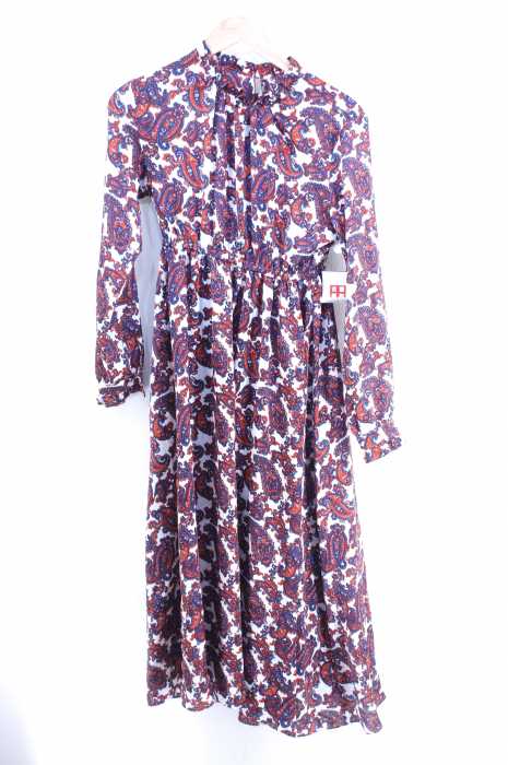 AZUL by moussy （アズールバイマウジー） ペイズリーハイネックミディワンピース レディース ワンピース