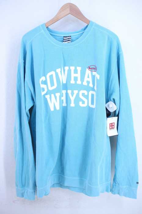 SAYHELLO（セイハロー） Lost College Crew Neck Sweats SO WHAT WHY 