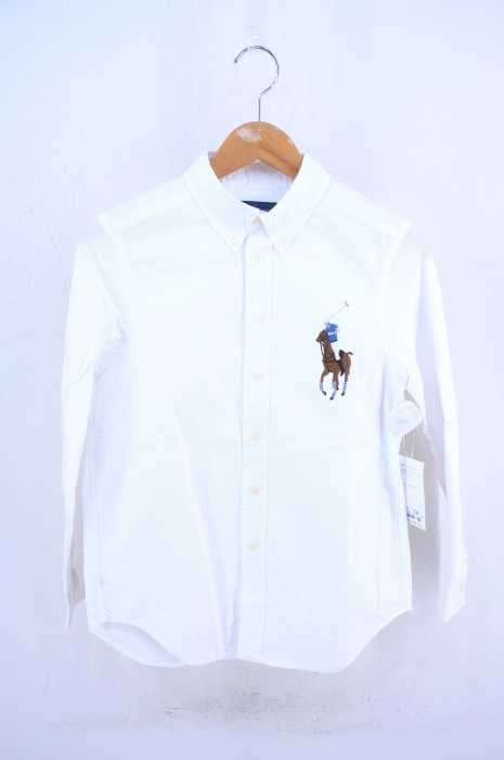 RALPH LAUREN (ラルフローレン) ビッグポニー刺繍オックスフォードシャツ レディース トップス