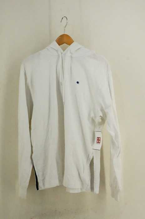 Champion （チャンピオン） チビロゴサイドスリットパーカー レディース トップス