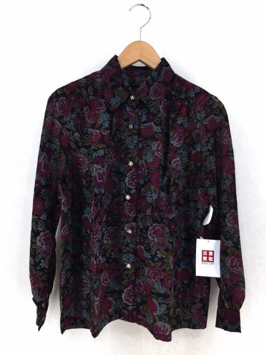 USED古着（ユーズドフルギ） 花柄シャツ レディース トップス