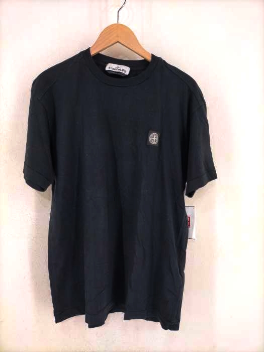 STONE ISLAND（ストーンアイランド） ロゴパッチ クルーネックTEE メンズ トップス