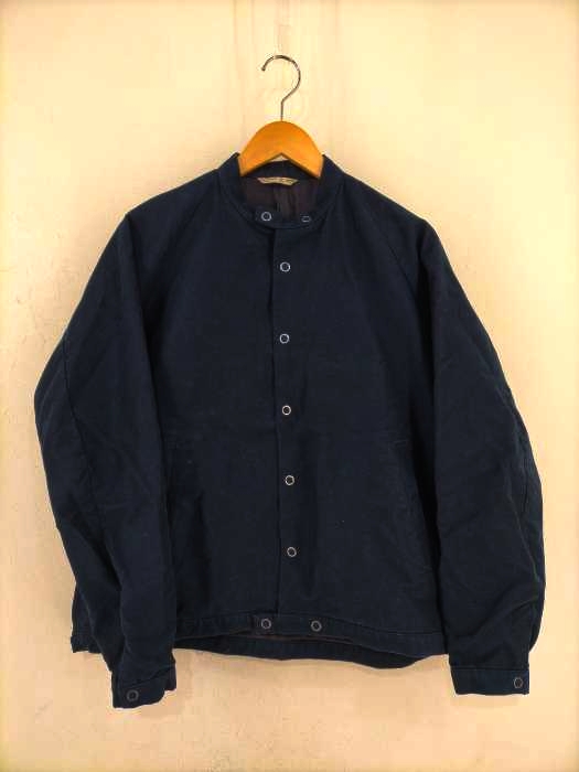 ARTS & SCIENCE（アーツアンドサイエンス） 18AW Simple short BL OOP バンドカラーシャツブルゾン メンズ アウター