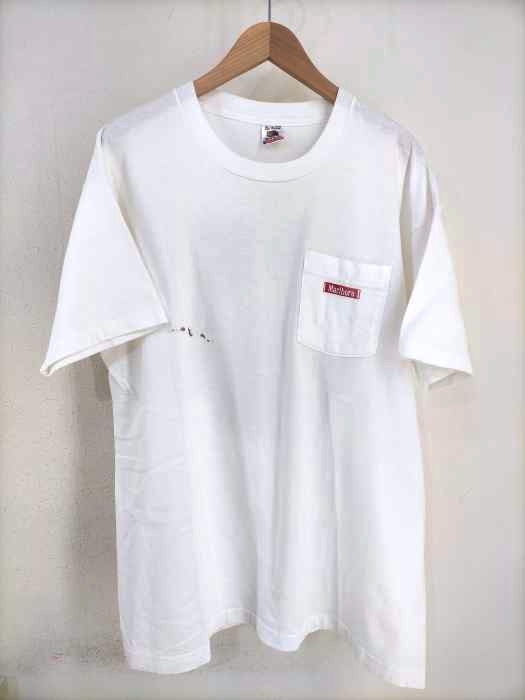 FRUIT OF THE LOOM（フルーツオブザルーム） 80~90s Marlboro バックプリント ポケットTEE メンズ トップス