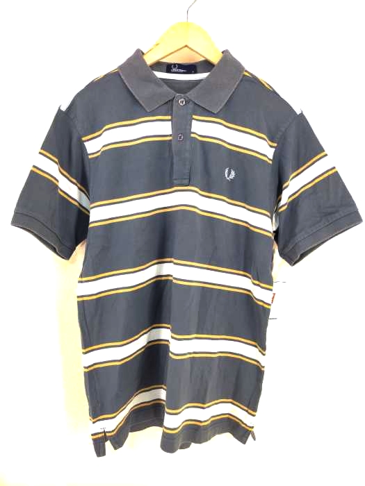 FRED PERRY（フレッドペリー） マルチボーダー ポロシャツ メンズ トップス
