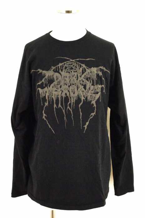 USED (ブランド不明) バンドロゴロングTシャツ メンズ トップス
