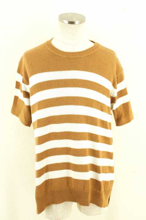 nonnative （ノンネイティブ） 15SS　DWELLER SWEATER SS COTTON YARN BORD メンズ トップス