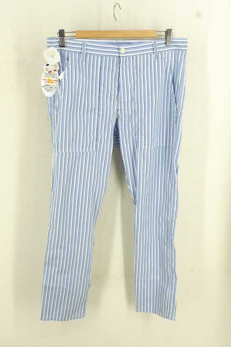 COMME des GARCONS SHIRT （コムデギャルソンシャツ） ストライプボンテージパンツ メンズ パンツ