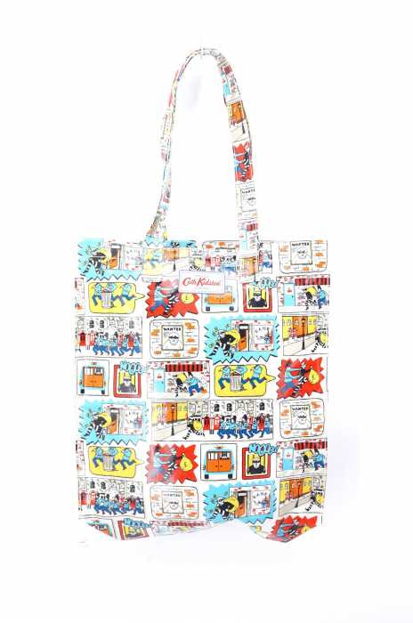 Cath Kidston （キャスキッドソン） アメコミ柄トートバッグ レディース バッグ